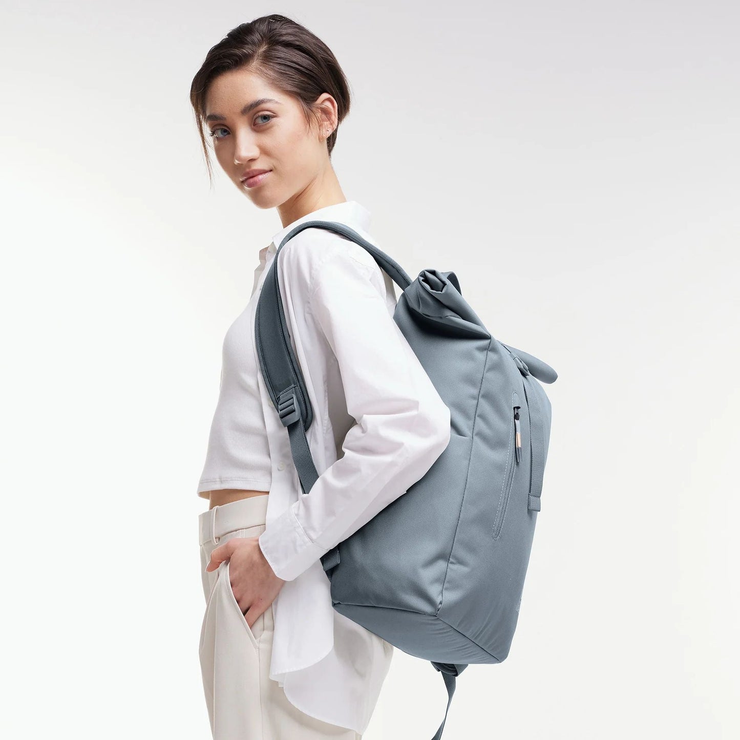 GOT BAG Mochila Rolltop Easy Monocromática – Hasta 31L