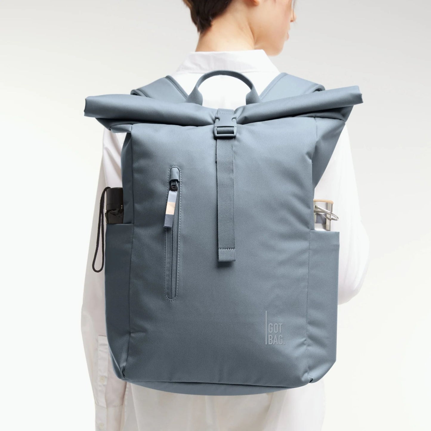 GOT BAG Mochila Rolltop Easy Monocromática – Hasta 31L