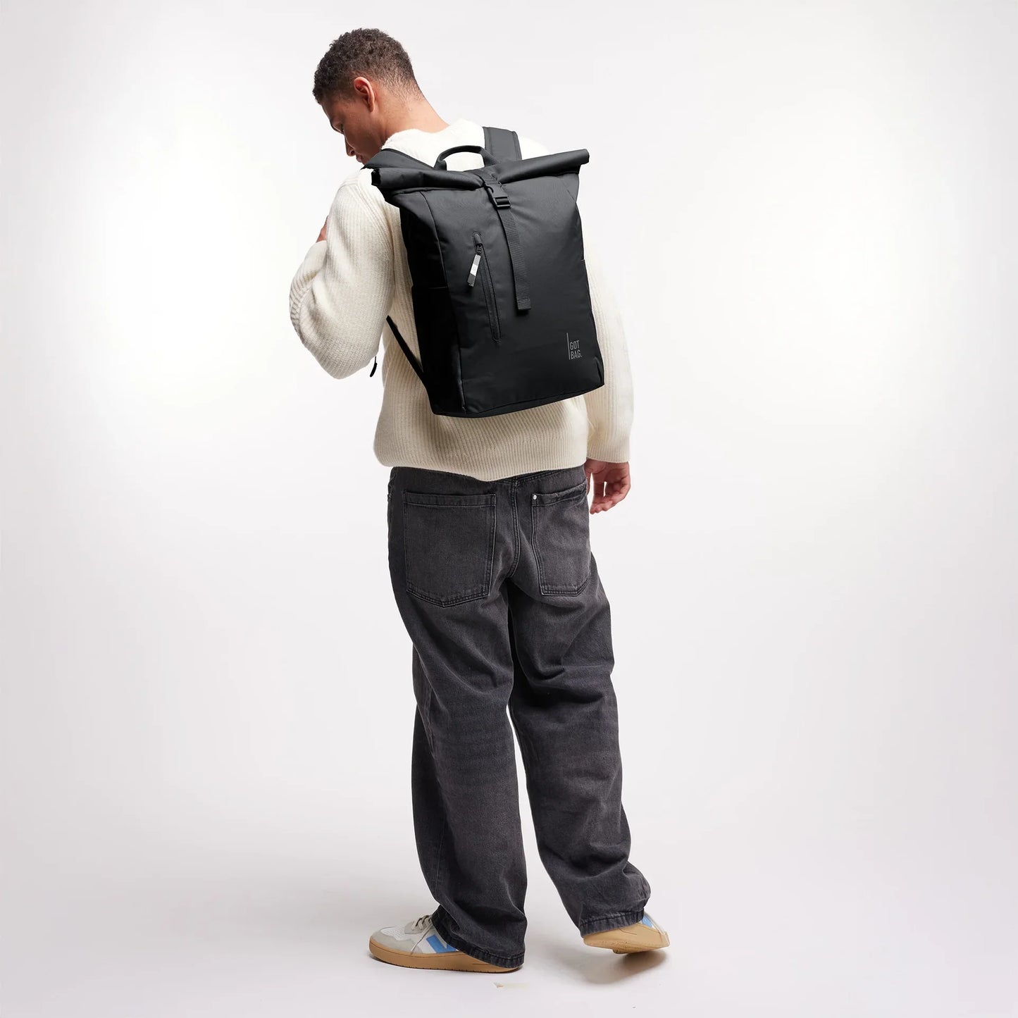 GOT BAG Mochila Rolltop Easy Monocromática – Hasta 31L