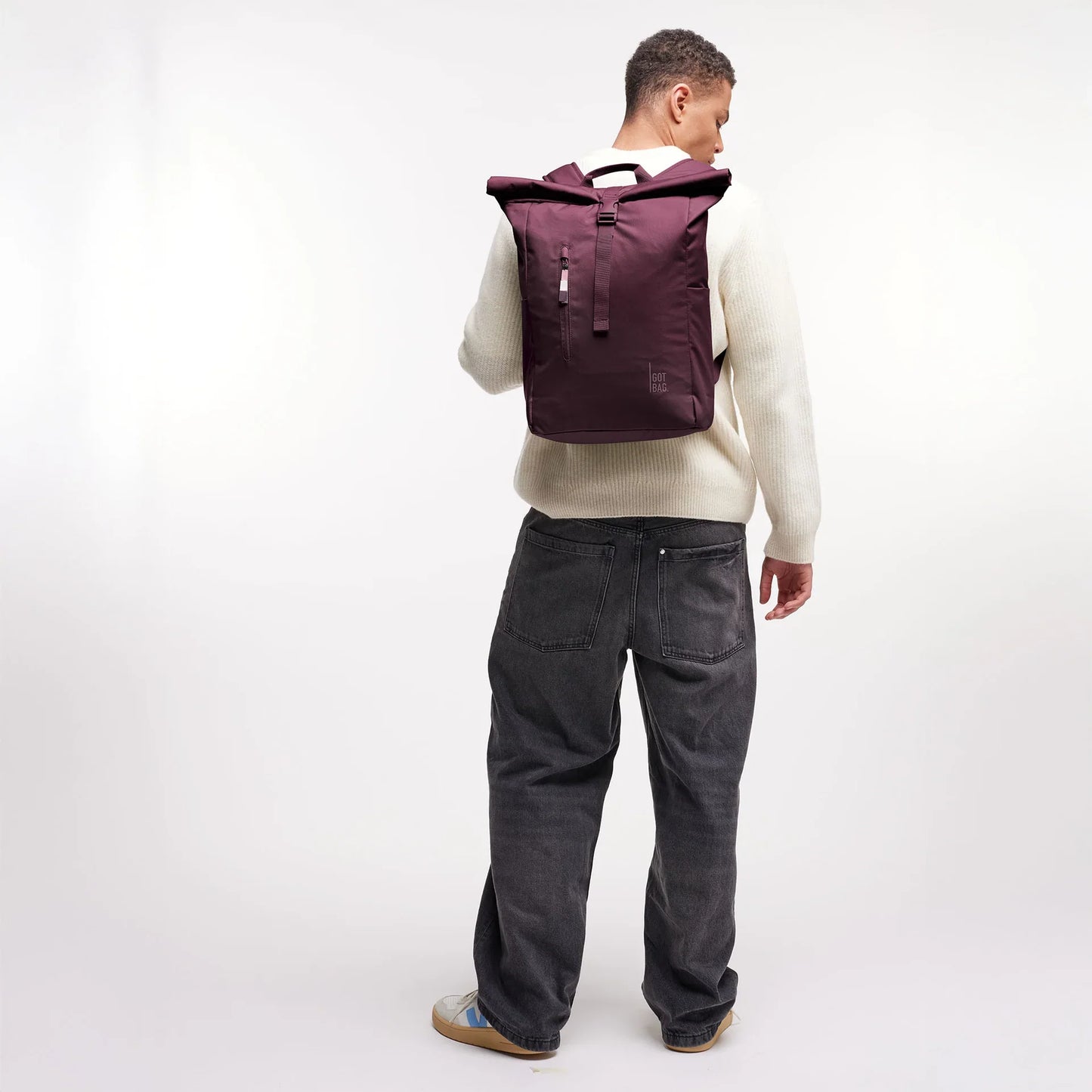 GOT BAG Mochila Rolltop Easy Monocromática – Hasta 31L