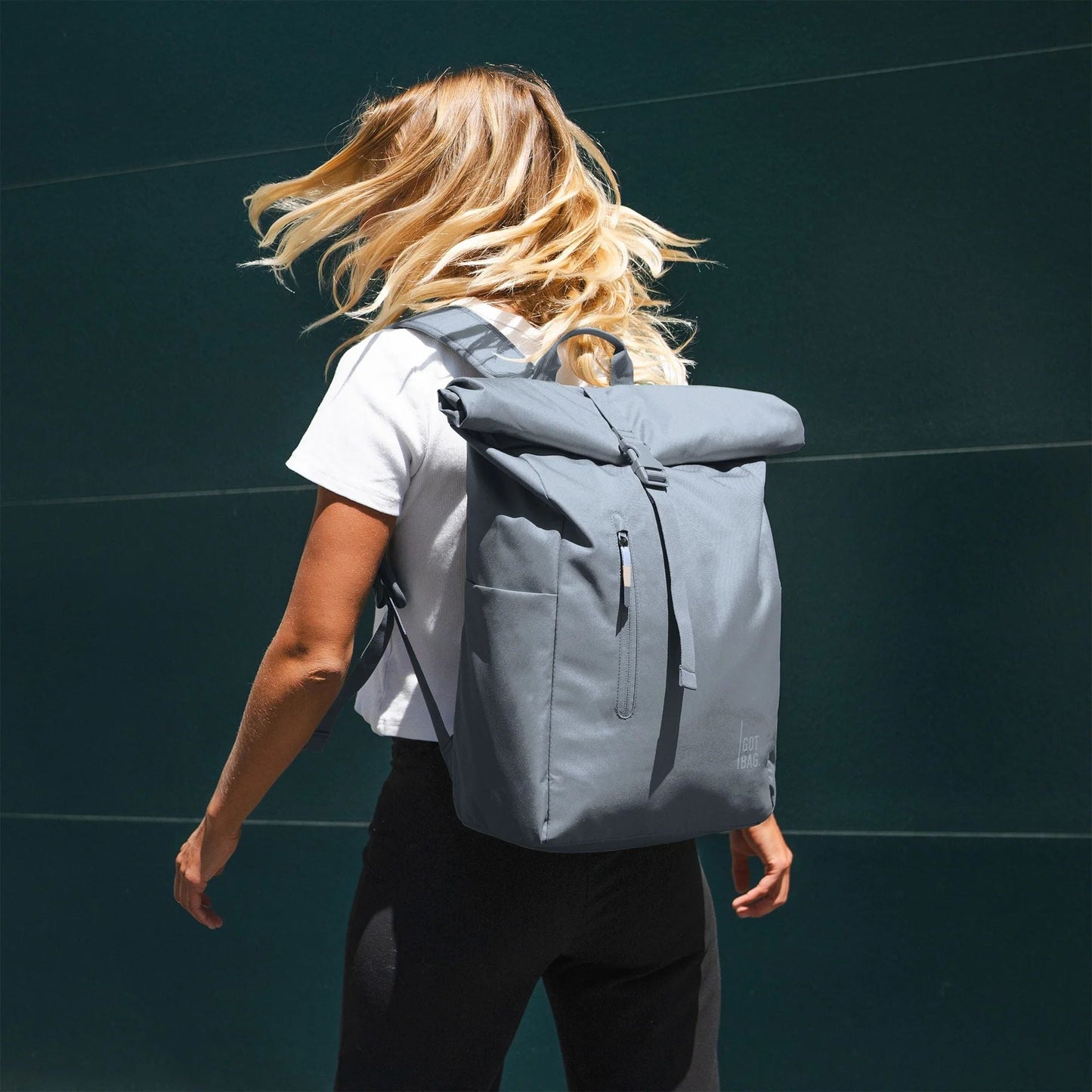 GOT BAG Mochila Rolltop Easy Monocromática – Hasta 31L