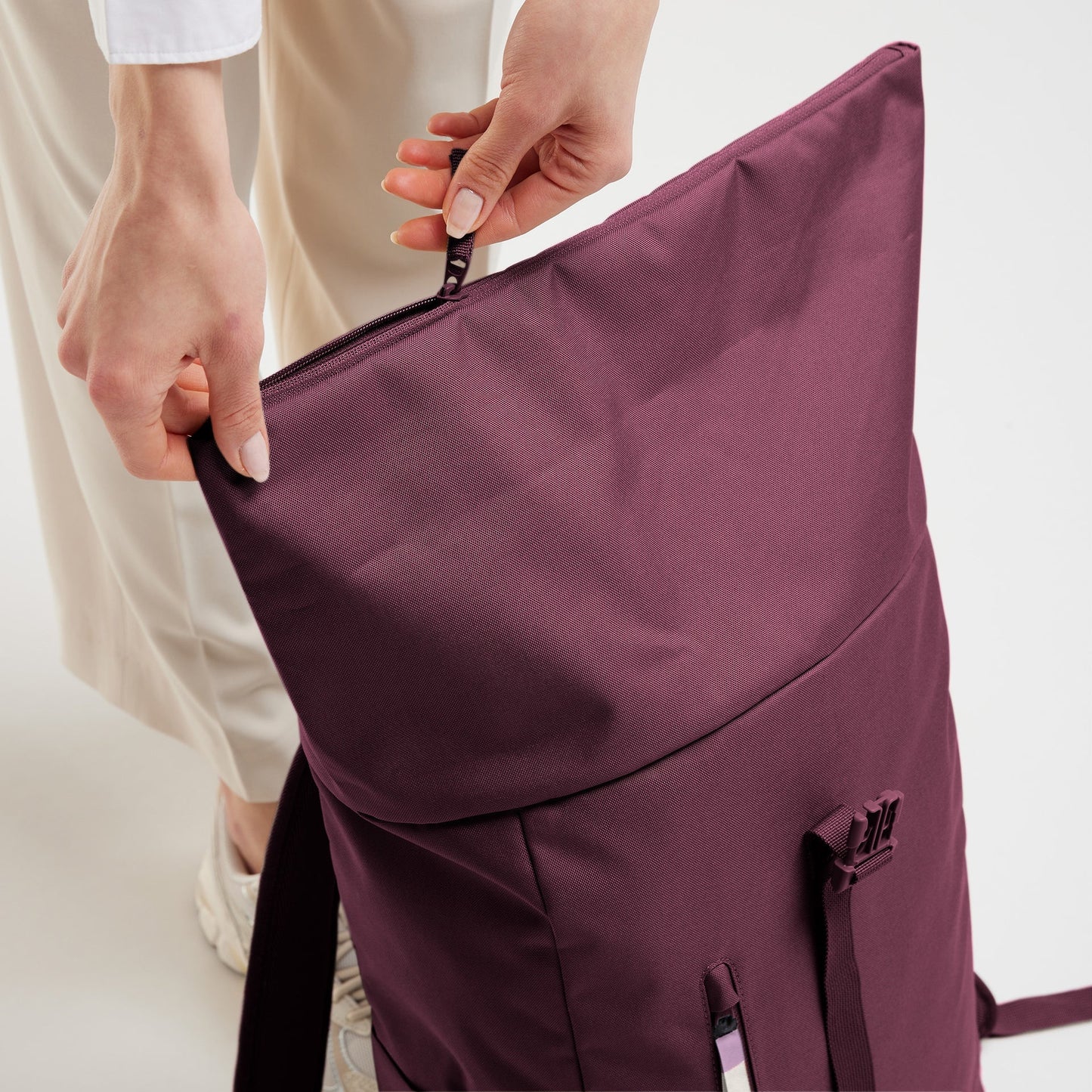 GOT BAG Mochila Rolltop Easy Monocromática – Hasta 31L