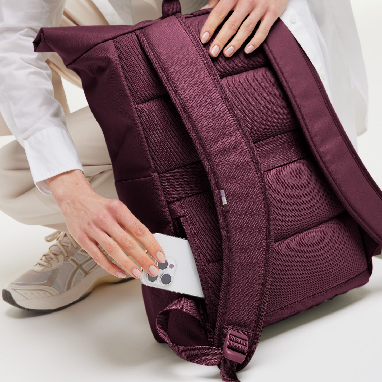 GOT BAG Mochila Rolltop Easy Monocromática – Hasta 31L