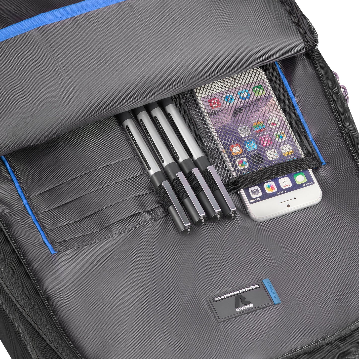 Roncato Mochila con Ruedas Easy Office 2.0 – Portátil 17.3"