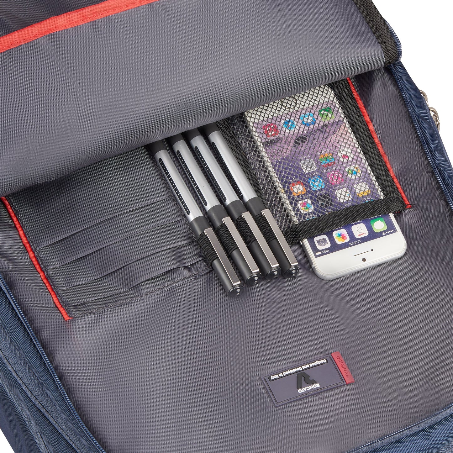 Roncato Mochila con Ruedas Easy Office 2.0 – Portátil 17.3"