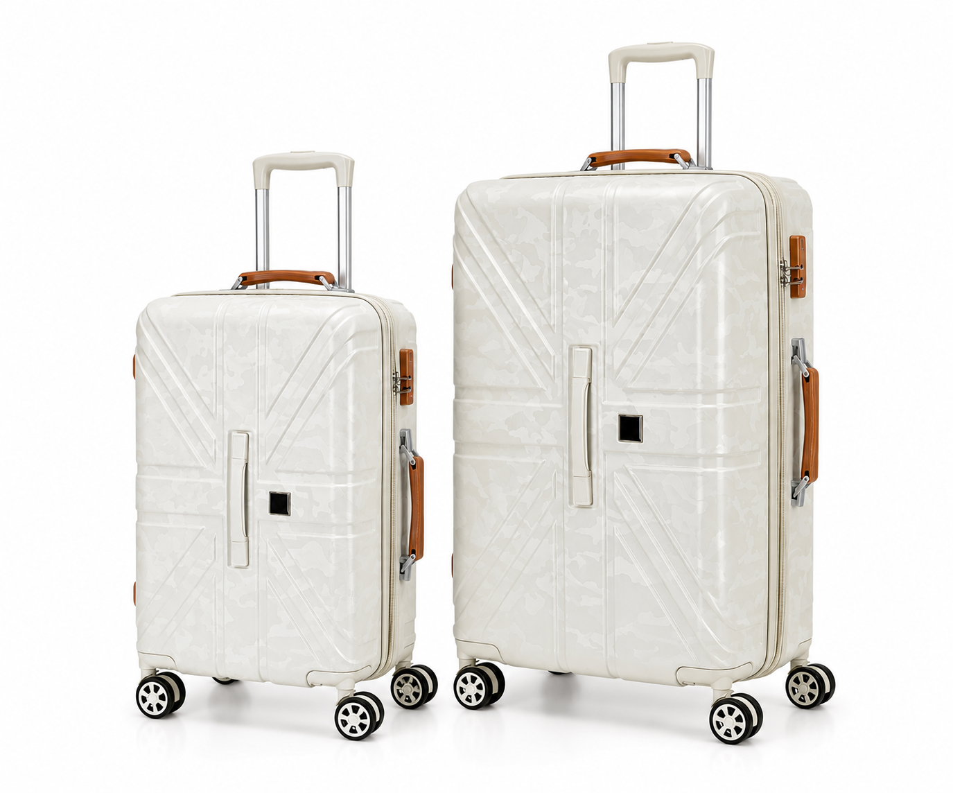 Pack Ahorro: Maleta GREENWICH + Baúl LONDON Blanco