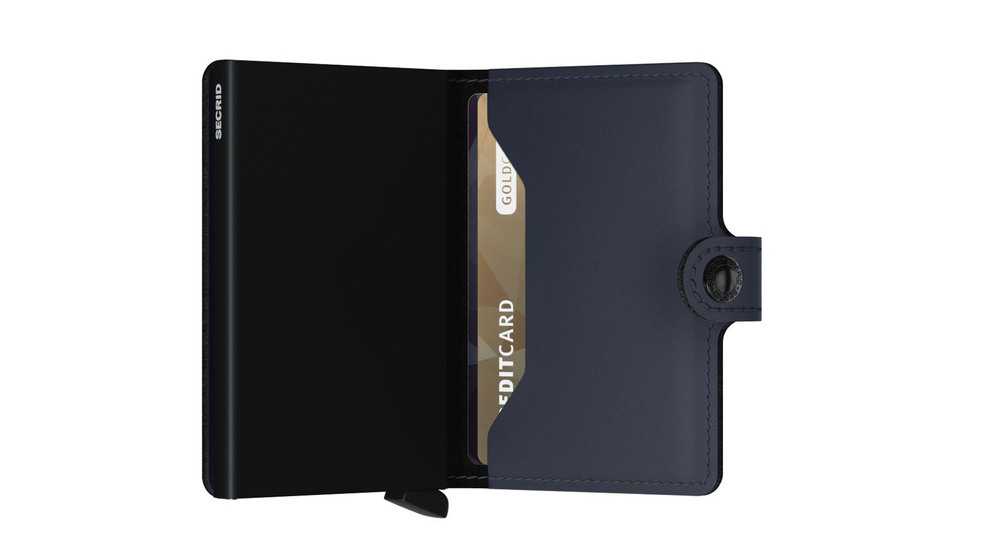 Secrid MiniWallet Matte — Azul Noche (Night Blue)