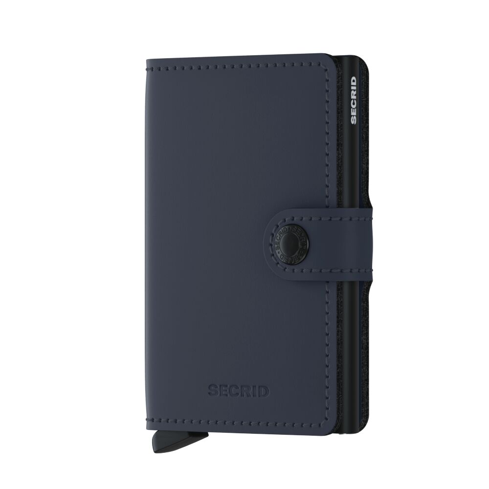 Secrid MiniWallet Matte — Azul Noche (Night Blue)