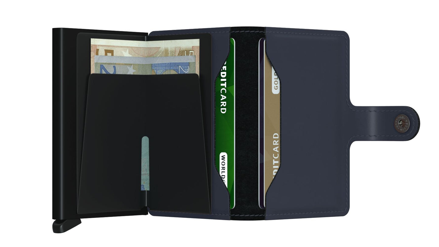 Secrid MiniWallet Matte — Azul Noche (Night Blue)