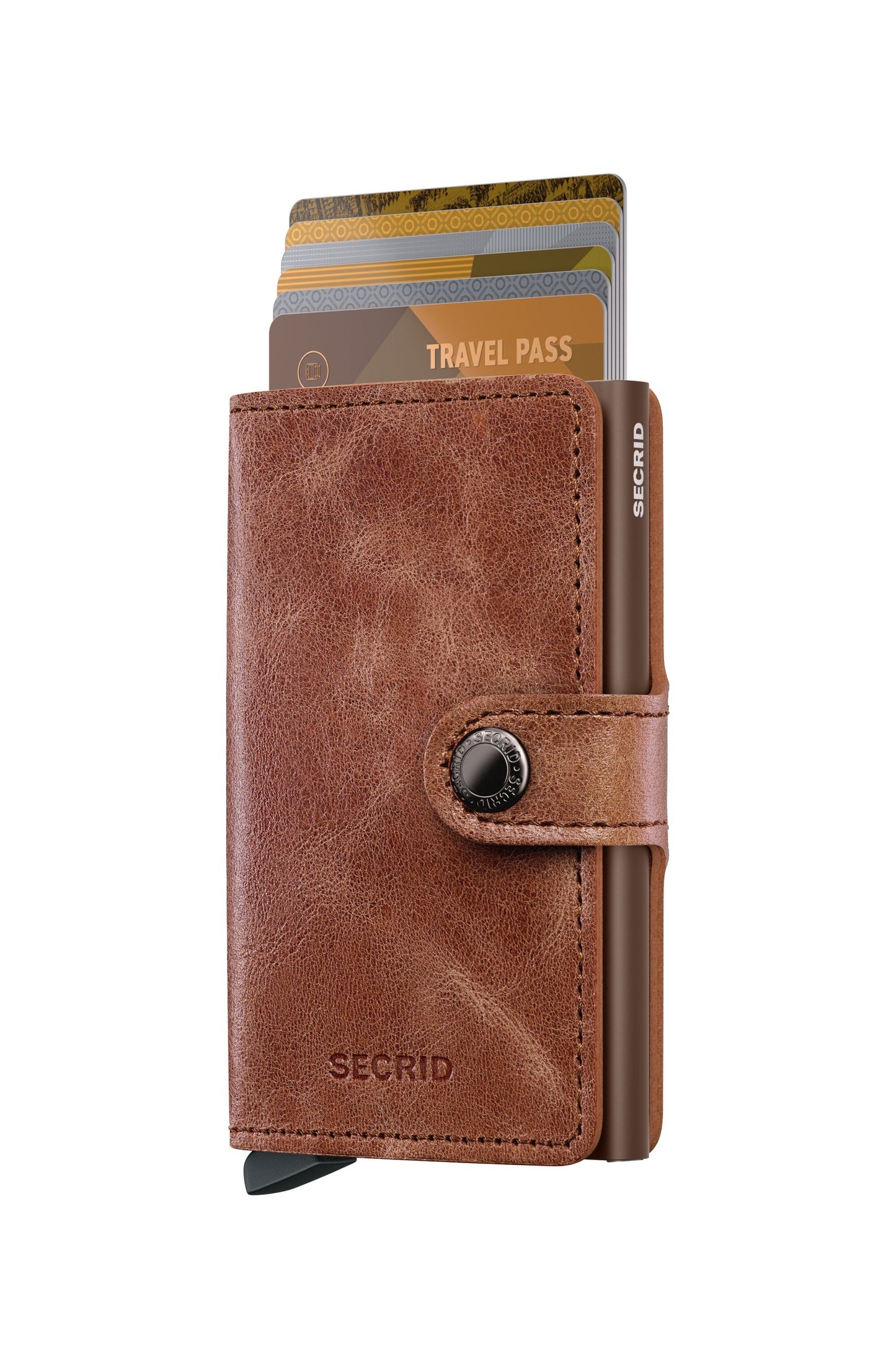 Secrid MiniWallet Vintage — Cogñac / Marrón (Cognac-Brown)