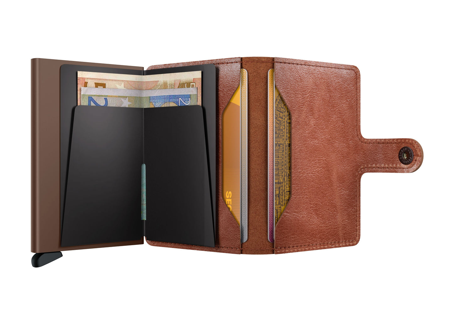 Secrid MiniWallet Vintage — Cogñac / Marrón (Cognac-Brown)