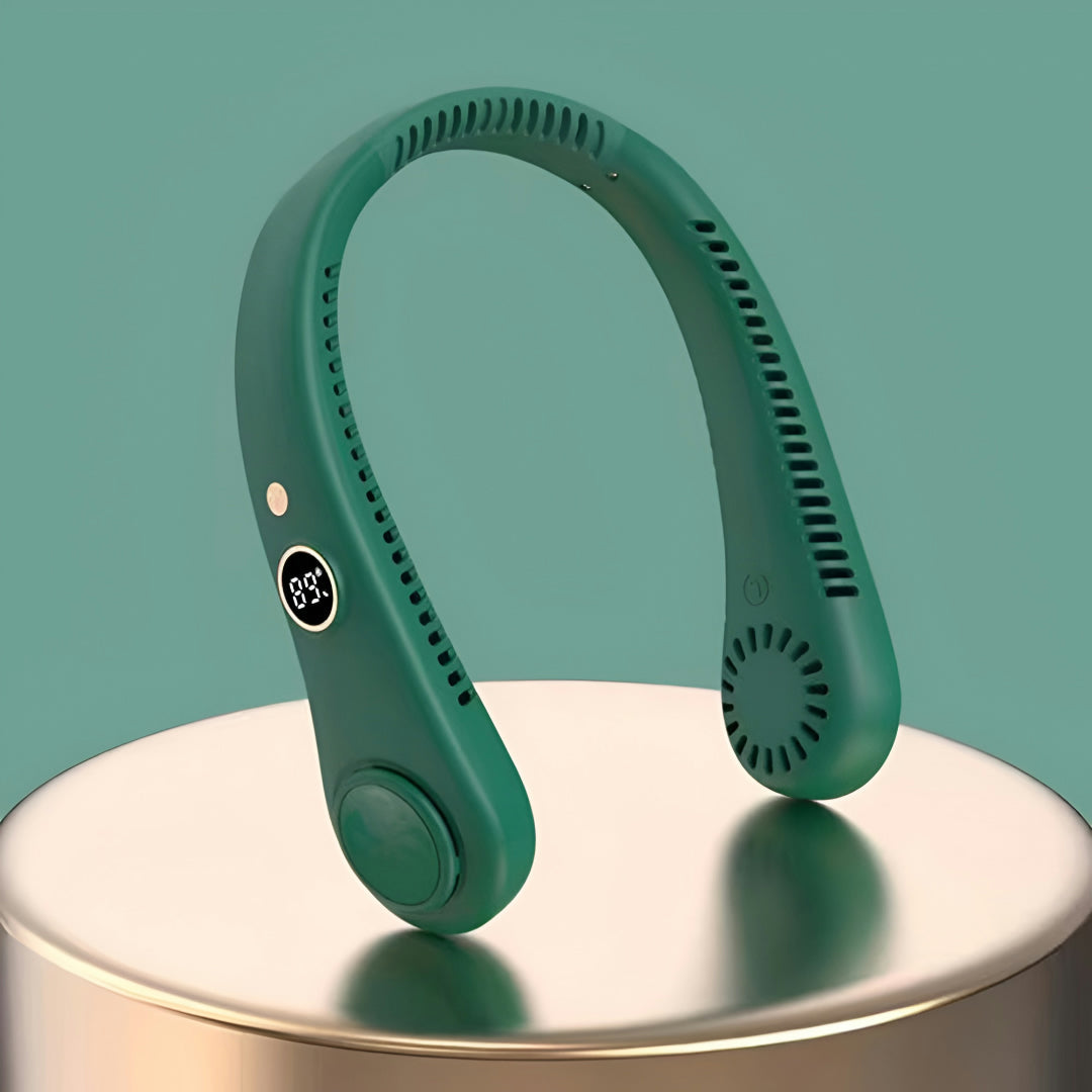 Ventilatore Collo Portatile Indossabile Silenzioso Ricaricabile