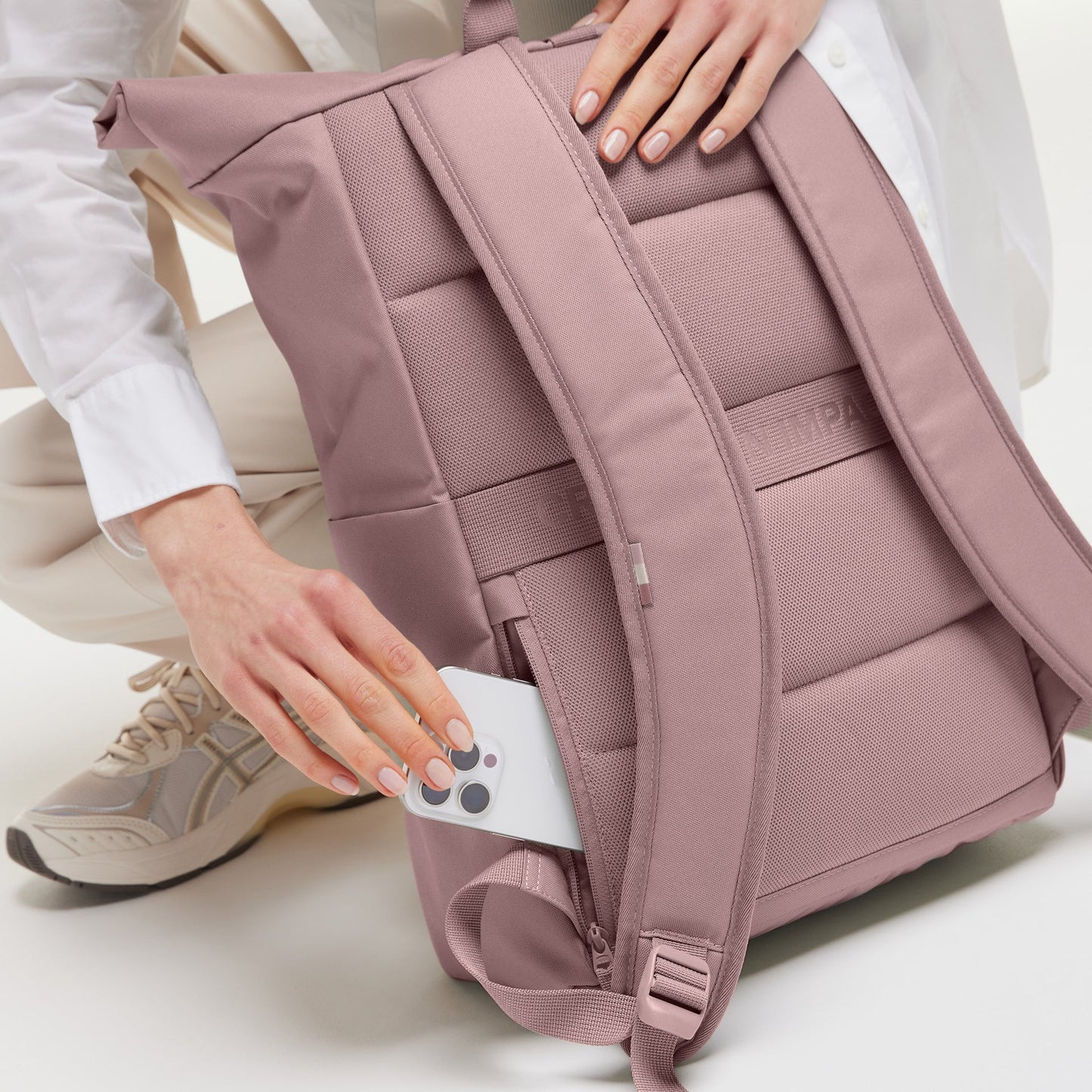 GOT BAG Mochila Rolltop Easy Monocromática – Hasta 31L